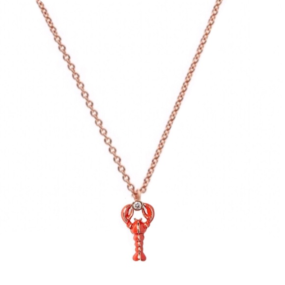 kate spade Jewelry - KATE SPADE • Love Lobster Pendant Necklace